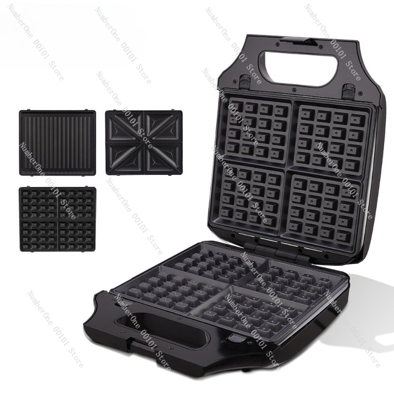 Waffle Cone Maker - Máquina para Hacer Pasteles, Waffles, Huevos,