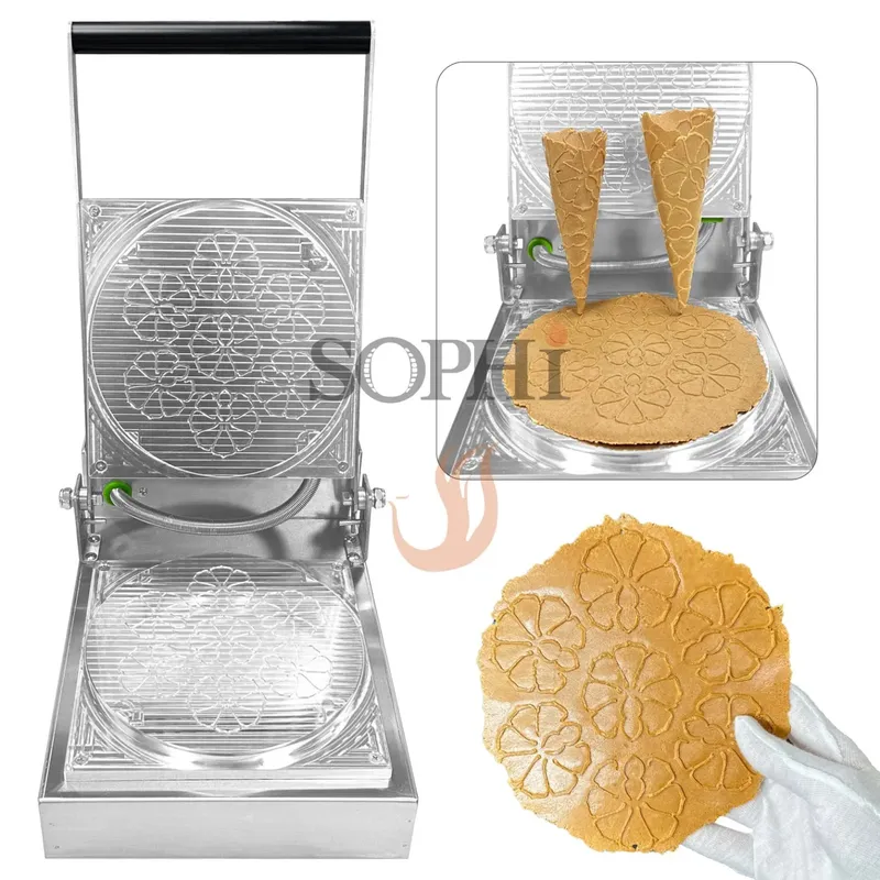 Waffle Cone Maker - Máquina Profesional para Hacer Conos de
