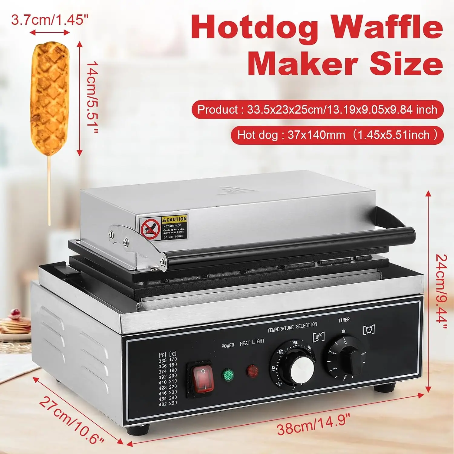 Máquina para hacer corn dogs d - Corn Dog Stick reseña y precio