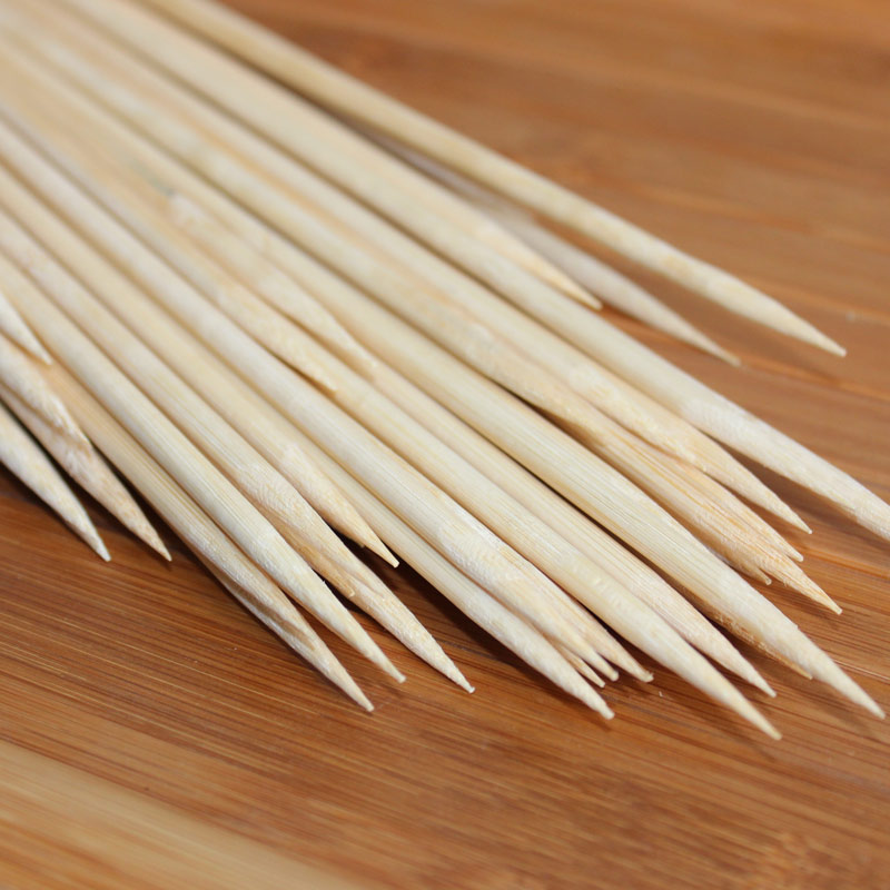 Brochetas de bambú desechables - Corn Dog Stick reseña y precio