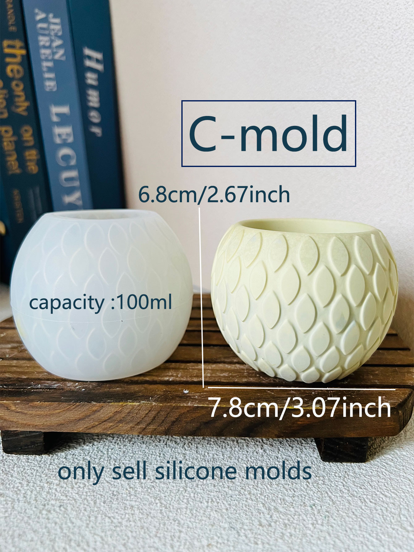 Molde de taza de vela de cemen - Potsticker Mold reseña y precio