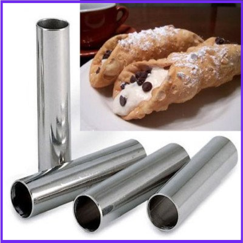 Formas de Cannoli de aluminio, - Danish Pancake Pan reseña y precio